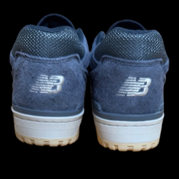 New Balance 550 Navy Blue Suede & Mesh Sneakers Men’s Size 10.5 EUC 1X main image 10